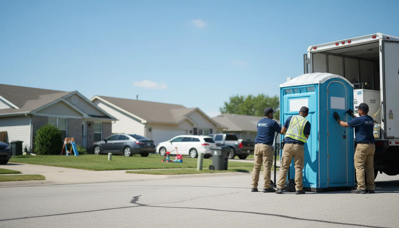 Standard Porta Potty Rentals in Potomac, IL near me